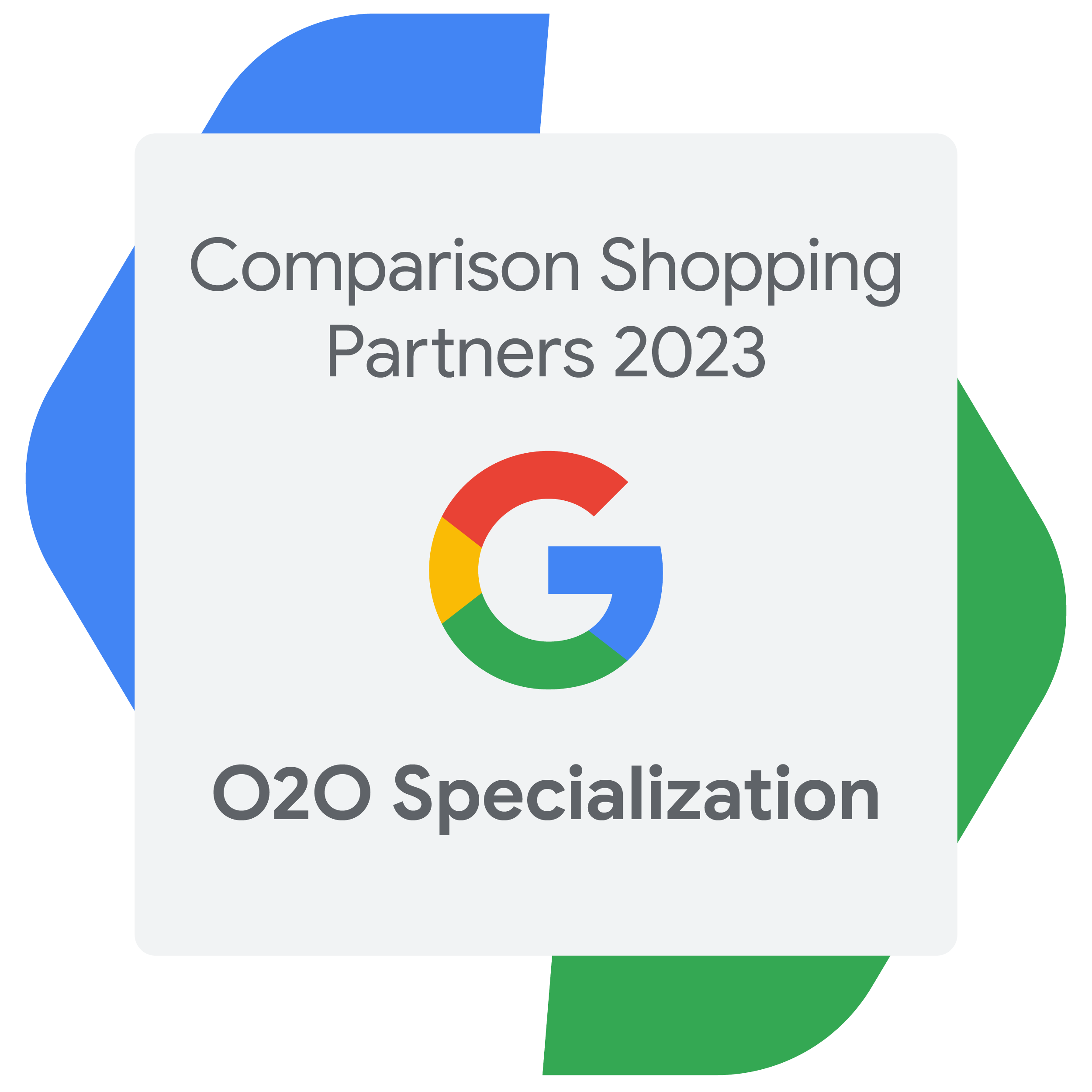 Badge - Google CSS Comparison Shopping Partners O2O Specialization