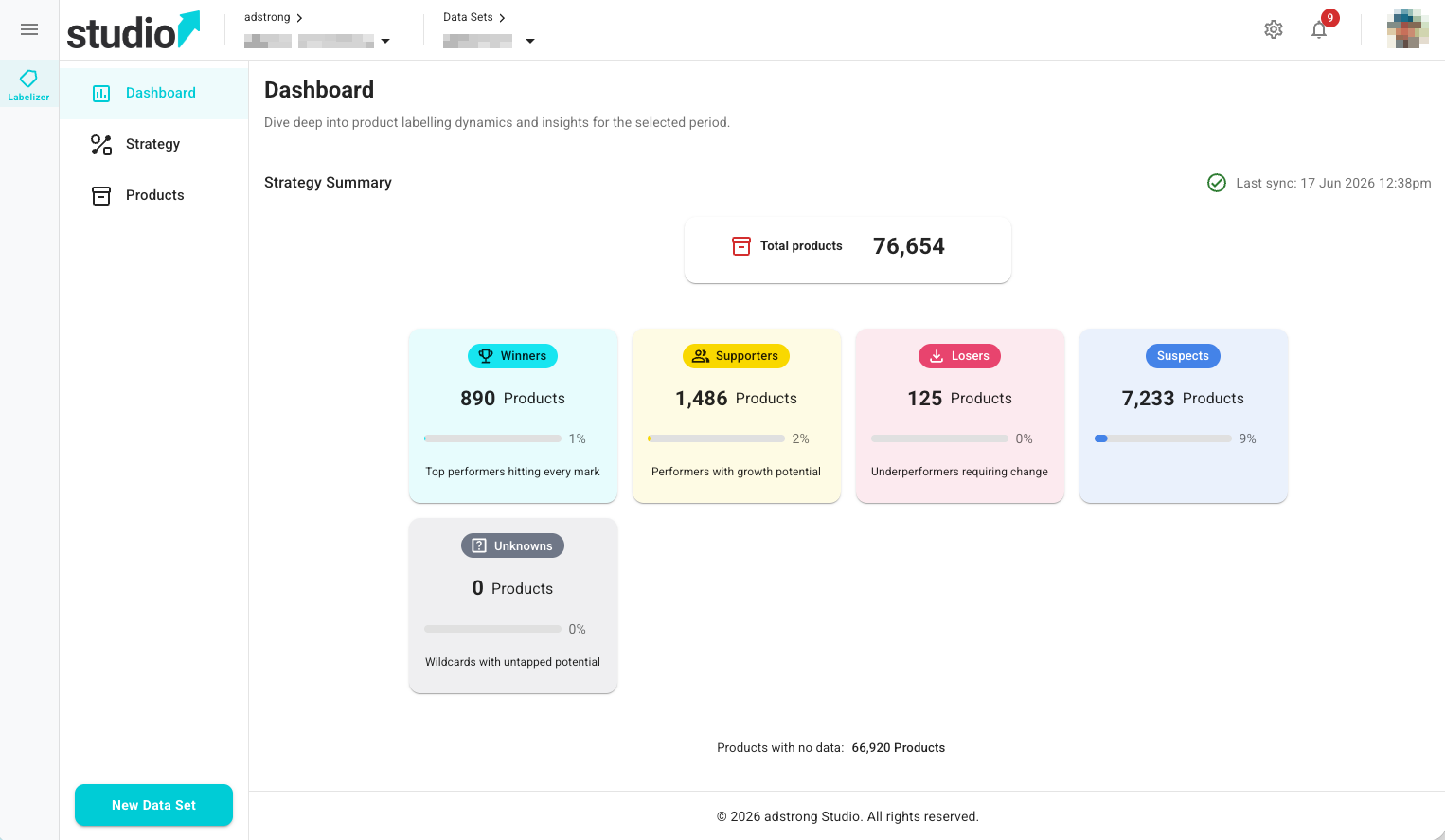 adstrong labelizer dashboard labels | adstrong